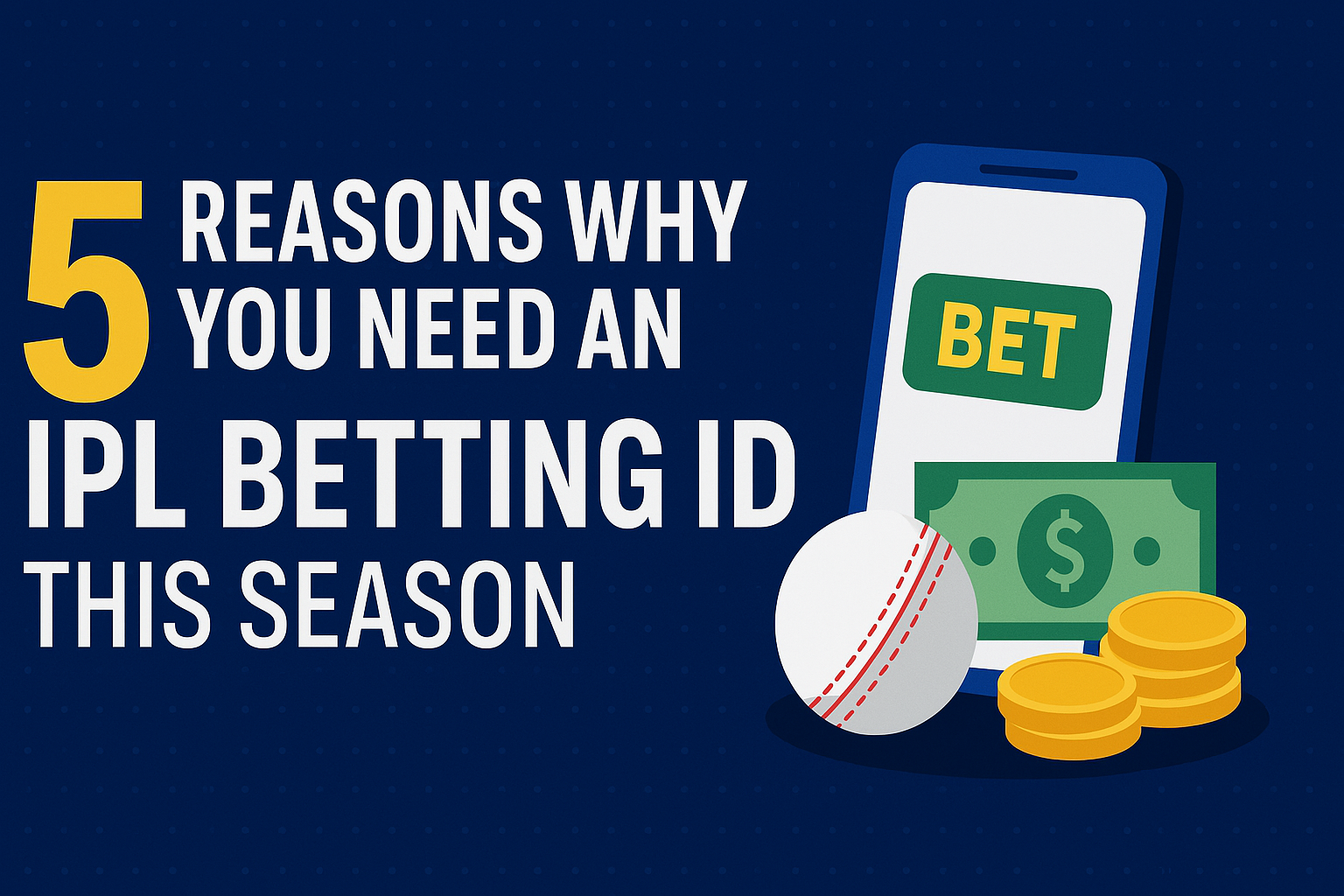 5 Reasons Why You Need an IPL Betting ID This Season